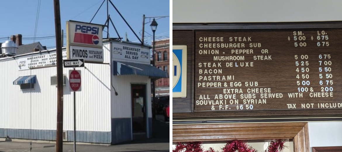 Pindos Restaurant & Pizza Menu